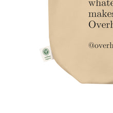 Load image into Gallery viewer, 'Lower your volume' Tote (Natural)