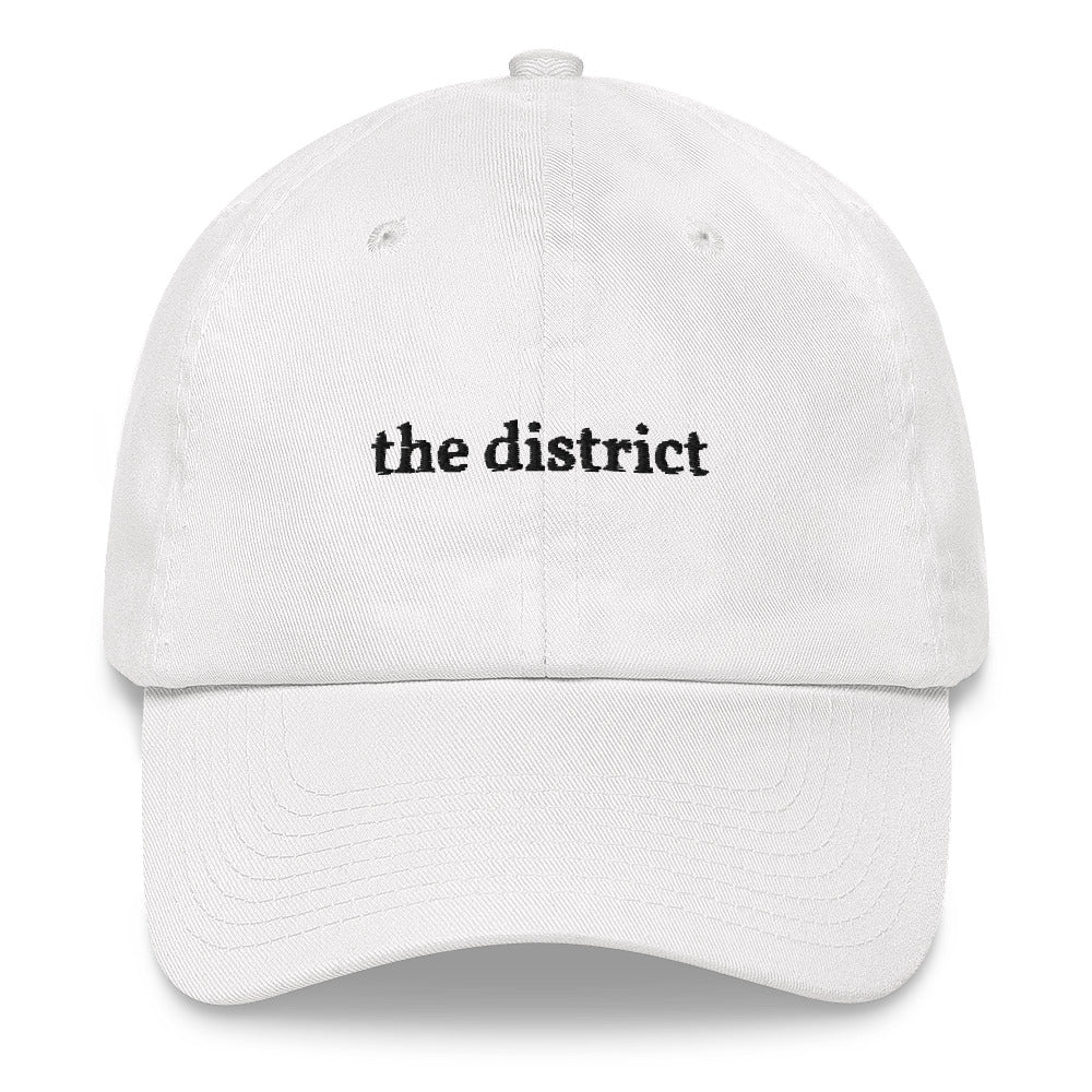 'The District' Hat (White)