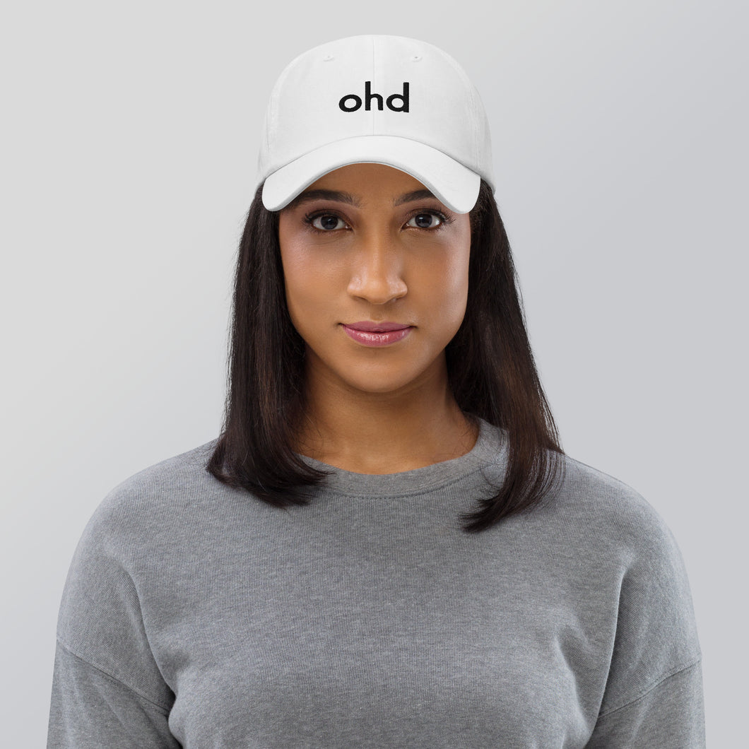 'OHD' Hat (White)