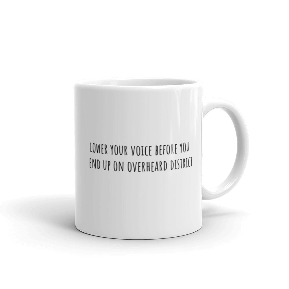 'Lower your volume' Mug